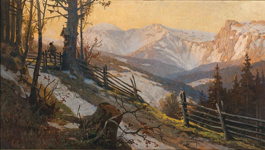 Vista dal Semmering al Rax